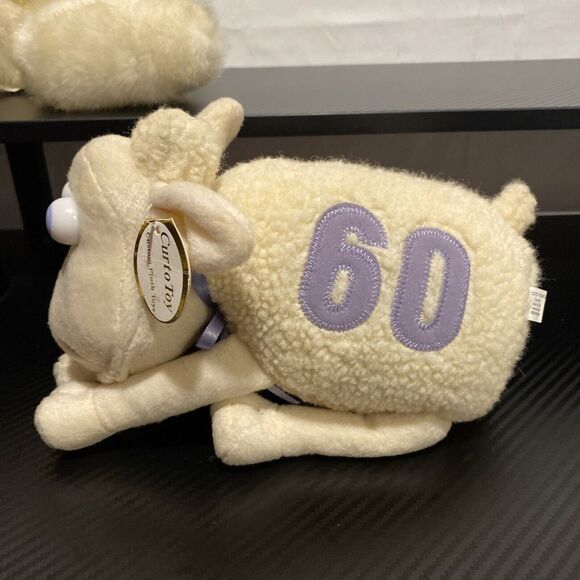 Serta 8" Adopt a Sheep‎ 60 City of Hope 2000 Stuffed Animal Vintage Plush - Picture 2 of 8